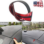 1Pc Black Rubber Seal Weather Strip For Car Front Rear Windshield Sunroof 9.84ft