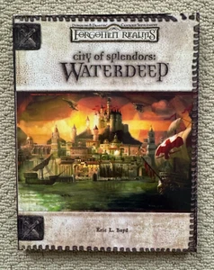 City of Splendors: Waterdeep - Dungeons & Dragons - Softcover Reprint VG - Picture 1 of 10
