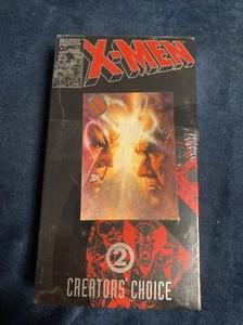 X-Men Creators Choice #2 (1993,VHS) Enter Magneto/Deadly Reunions SEALED - Imagen 1 de 10