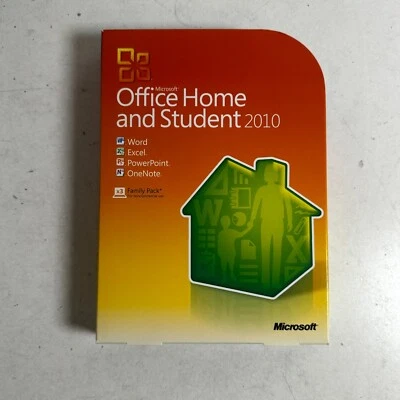 Microsoft Office Home and Student 2010 Family Pack 32-Bit English 3PC Software - Image 1 of 4