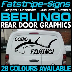 passend für CITROEN BERLINGO ANGELN GEHEN LUSTIGE WOHNMOBIL AUFKLEBER GRAFIK DECALS - Bild 1 von 2