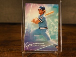 GEORGE BRETT TOPPS STEVE AOKI BASE WAVE 2 KANSAS CITY ROYALS #40 2020