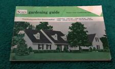Vintage Sears Gardening Guide Landscaping Flowers Pest Weed Control Bulbs