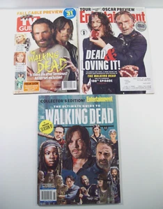 AMC The Walking Dead Media Lot, TV Guide, Entertainment Weekly Collector Edition - Picture 1 of 5