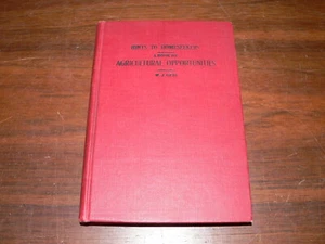 Antique 1920 "Hints to Homeseekers; A Book of Agricultural Opportunities" HC - Picture 1 of 6
