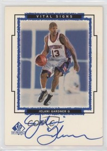 1999 SP Top Prospects Vital Signs Jelani Gardner #JG Auto
