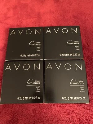 Avon Ideal Luminous Blush Warm Flush 6.23g .22 Oz Discontinued Lot Of 4 - Image 1 of 2