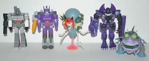 Super7 Transformers ReAction lot Megatron Galvatron Quintesson Megatron Gnaw - Picture 1 of 8