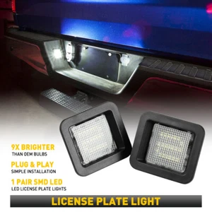 For Ford White F-150 2015-2021 6000K License Plate LED Light Car Accessories - Picture 1 of 11