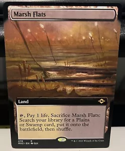 MTG Marsh Flats Modern Horizons 2 476 Regular Rare Borderless - Picture 1 of 2