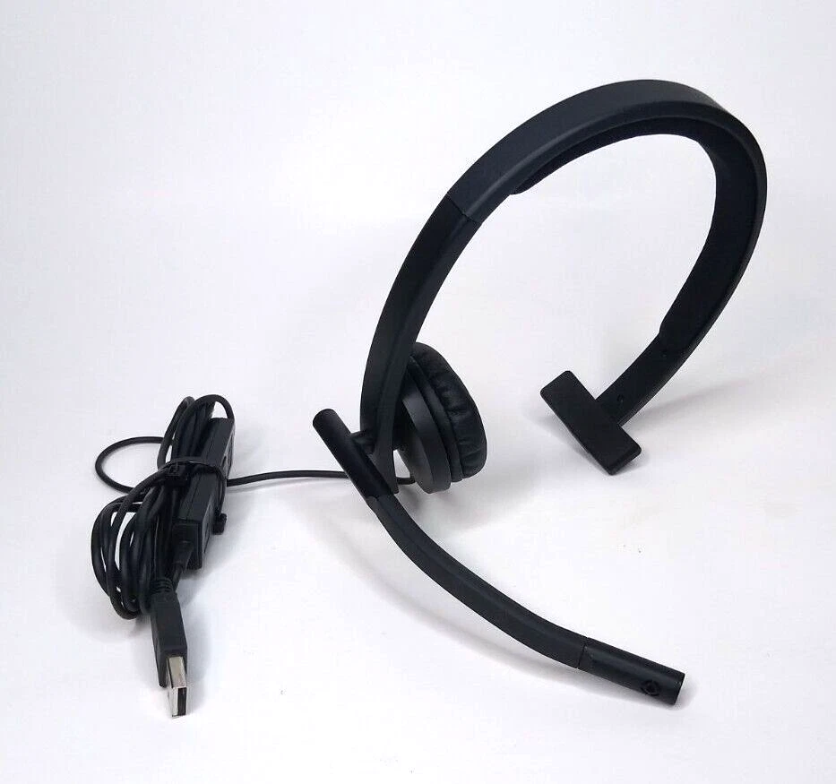 Logitech H570e A-00063 USB 2.0 Wired Online Mono Headset, Office Work Headset - Image 1 of 4