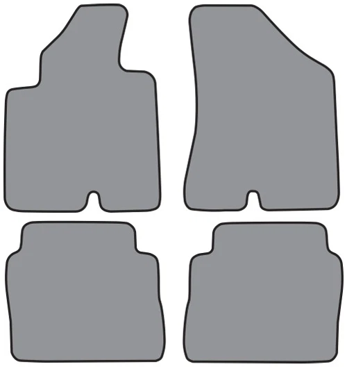 Alfombra Cutpile 4 piezas para Hyundai Santa Fe 2007-2012 Foto 1 de 1