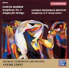 Barber / Bristow / J - Symphony 2, Op 19 / Symphony in F-Sharp minor [New CD]