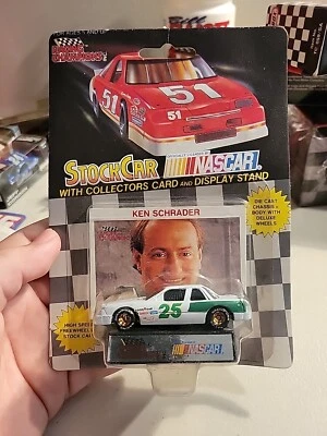 1991 Racing Champions Ken Schrader #25 1:64 Diecast StockCar w/Card & Stand! - Image 1 of 3