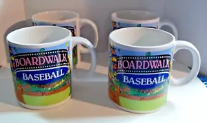 USADO - JUEGO DE 4 - 1988 - PARQUE TEMÁTICO DE BÉISBOL PASEO MARÍTIMO - FLORIDA - TAZAS DE CERÁMICA - Imagen 1 de 5