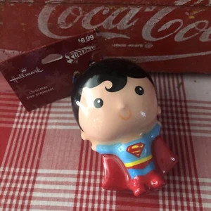 Marvel Superman Kawaii Japanese Style Art Collection Ornament by Hallmark - Picture 1 of 2