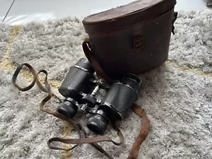 Vintage DENHILL 12x40 CASED Upcycle Project BINOCULARS Display Only Parts - Picture 1 of 6
