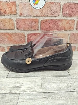 Naturalizer Radder Leather Women's Size 8.5 Black Slip On Loafers - Image 1 of 4