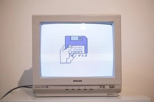 Monitor Philips CM8833 für COMMODORE AMIGA, C64, C128, ATARI - Afbeelding 1 van 8