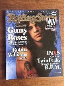 Rolling Stone magazine Issue 457 May 1991 Slash Guns'n'Roses Robin Williams INXS - Picture 1 of 3