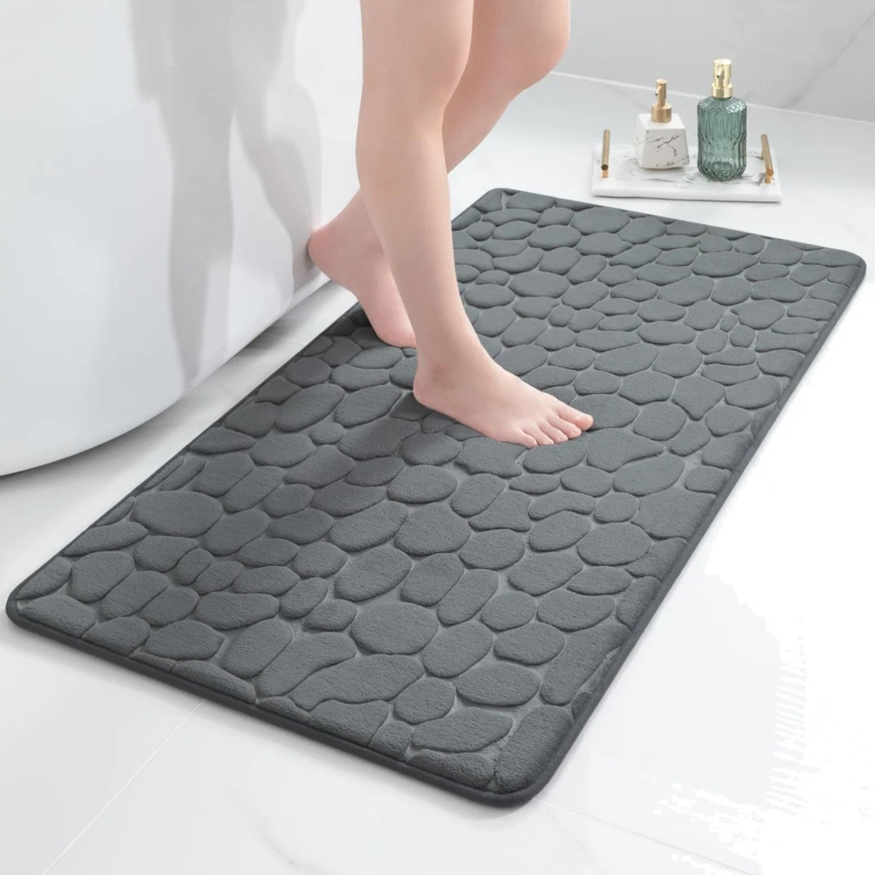 Badematte Memoryschaum Badteppich Duschvorleger Badezimmerteppich rutschfest - Bild 1 von 1