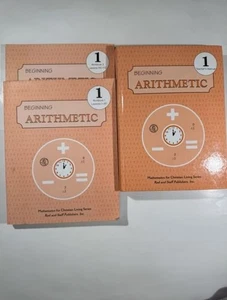 Rod & Staff Math 1 - Teacher's Manual & Workbook 1 & 2 3rd Edition, ©2011 - Picture 1 of 1