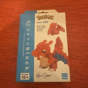 Pokemon CHARIZARD Nanoblock NBPM_008 Micro-Sized Building Blocks Kawada New - Picture 1 of 7