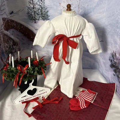 NIÑA AMERICANA - TRAJE KIRSTEN - SANTA LUCIA CON CORONA Y VELAS - COMPLETO - KBO - 94 P.C. Foto 1 de 4