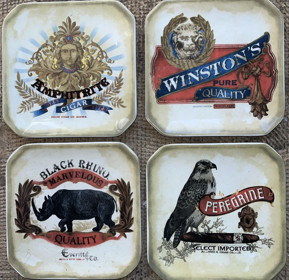 JUEGO DE CUATRO PLATOS DE APERITIVO DE GRES HABANA Williams Sonoma Foto 1 de 4