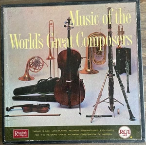 Readers Digest Music of The World's Great Composers 12 x Record Boxset - Bild 1 von 10