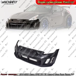 Fiber Glass Kit For 2009-2016 Nissan 370Z Z34 VS ARISING II Sedan Front Bumper - Picture 1 of 16