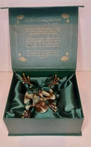 Porcelain Tree Frog 'Golden Pond' Collection By joe Davies excellent condition  - Picture 1 of 13