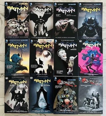 Batman TPB Lot New 52 Snyder Capullo 12 Issues Court Of Owls Death Of The Family - Image 1 of 4