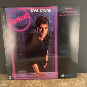 Cocktail (LaserDisc) Tom Cruise Stereo Laserdisc LD Laser Disc - Picture 1 of 3