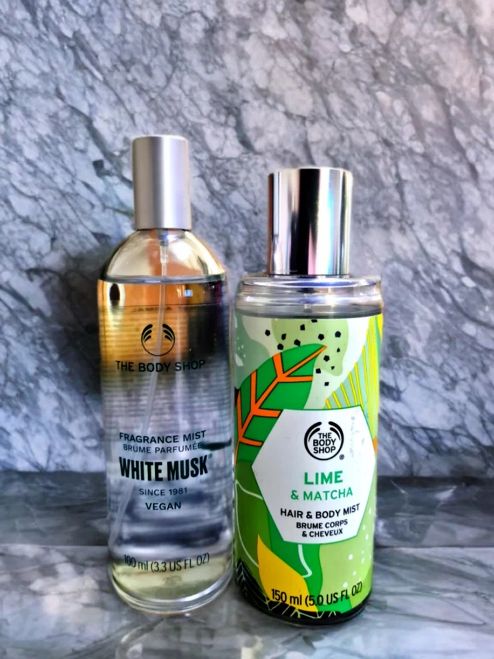 The Body Shop White Musk Fragrance Mist & Lime & Matcha Hair & Body Mist New! - image 1 of 1