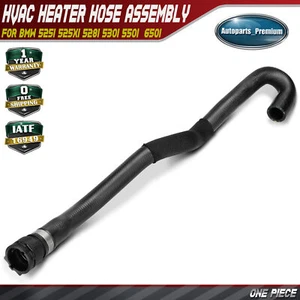 New HVAC Heater Hose Assembly for BMW 525i 525xi 528i 528xi 530i 550i 645Ci 650i - Picture 1 of 9