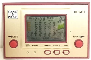 Helmet Nintendo Game and Watch Handheld Electronic Game Tested Working CN-07 - Picture 1 of 10