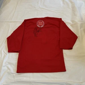 Sergei Federov Foundation Youth Hockey Shirt SIGNED Size SM/MD Detroit Red Wings - Picture 1 of 6