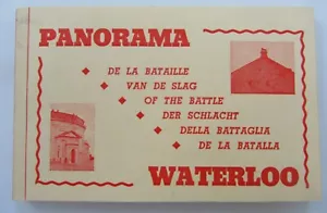 Kartenbrief Leporello WATERLOO Belgien 12 Künstlerkarten der Schlacht The Battle - Imagen 1 de 2