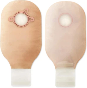 HOLLISTER Ostomy Pouch 2 1/4"Two-Piece System 12" Length Drainable (#18003, Sol - Picture 1 of 3
