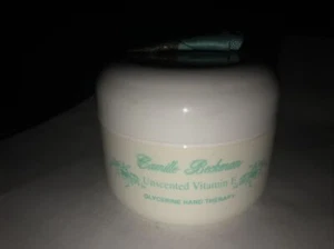 New Sealed Camille Beckman Glycerine Hand Therapy Cream 1 oz  Unscented Vitamin - Foto 1 di 4
