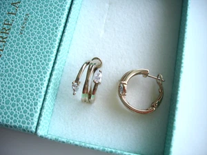 Pierre Lang Ohrringe GO Zirkonia w. NEU Katalogpreis 129€ - Bild 1 von 4