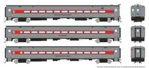 RAPIDO HO COMET COMMUTER CARS CDOT 3 PK CAB #6211, COACH #6238, #6276 PN 128533 - Picture 1 of 1