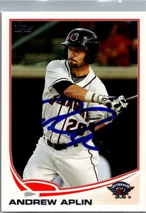 Topps Pro 2013 debut #87 Andrew Aplin firmado/automático - Imagen 1 de 2