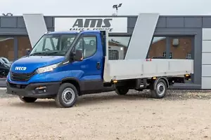 2024 IVECO DAILY 160BHP AUTO DROPSIDE TRUCK BUSINESS PACK BLUE  - Picture 1 of 5