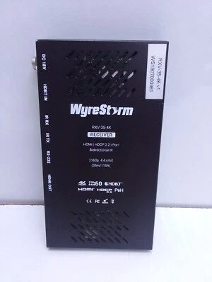 WYRESTORM / RXV-35-4K / 4K HDR HDMI-ÜBER-HDBASE T EMPFÄNGER MIT HDCP 2.2 & POH - Bild 1 von 4