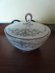 Mikasa Fine China MARGARET 3-7/8" Covered Sugar Bowl #5555 - Picture 1 of 6