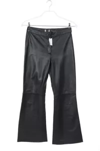 H&M Echt-Leder-Hose S schwarz - Bild 1 von 4