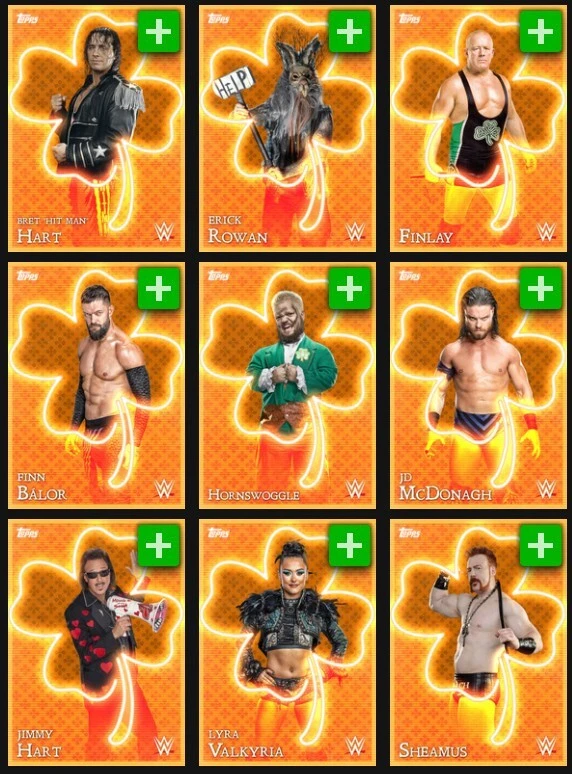 [DIGITAL] Topps Slam - St. Patrick's Day 25 S1 - Orange - Pick - Image 1 of 1