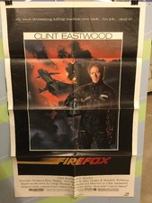 EASTWOOD,CLINT" Firefox” Original Movie Poster 1982